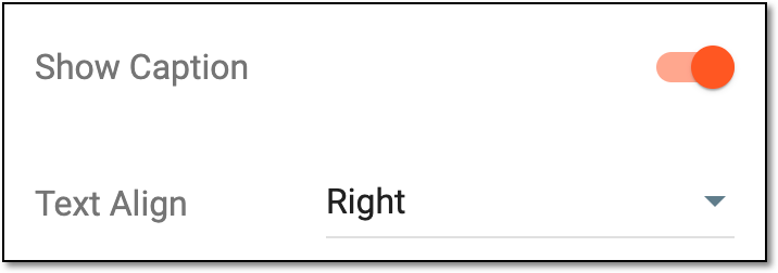 Selecting text alignment