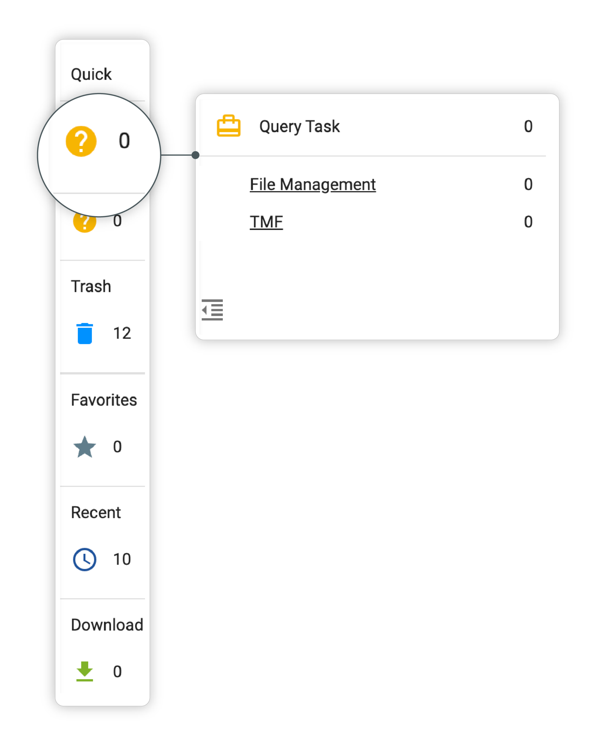 Query Task option