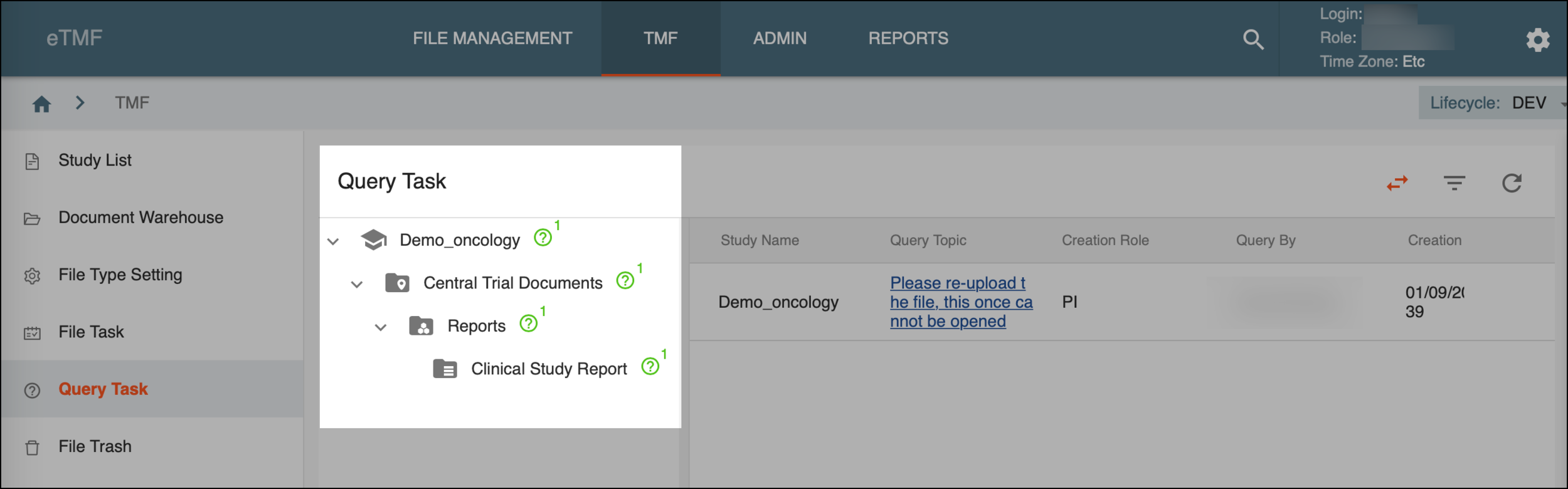 Navigating query hierarchy