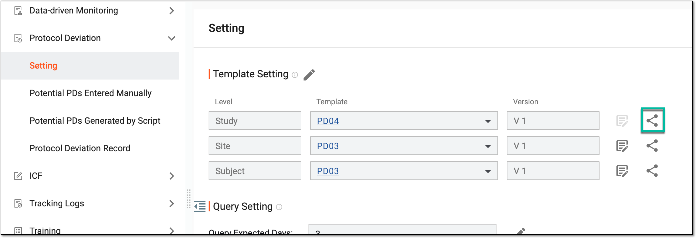 Accessing reference items