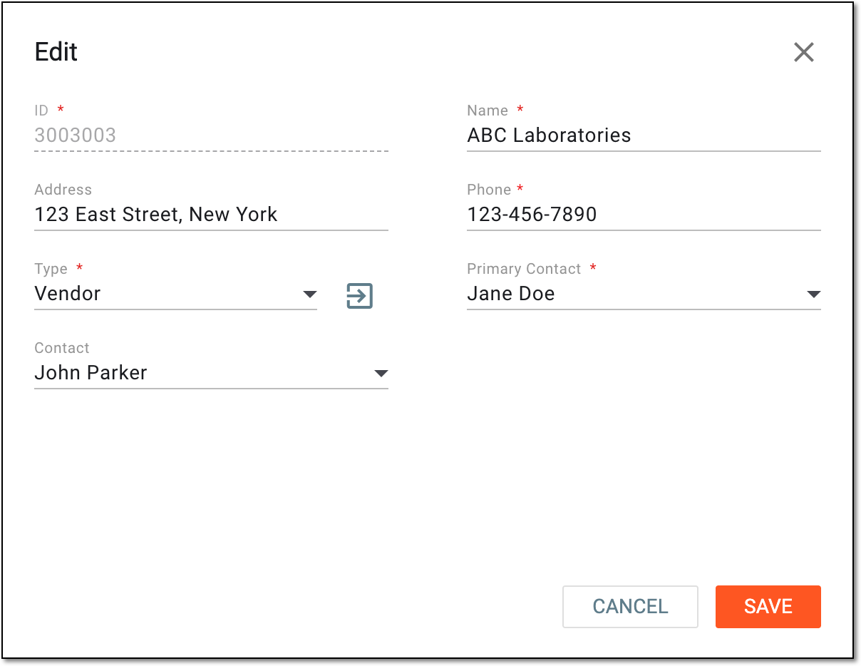 Updating participating organization details