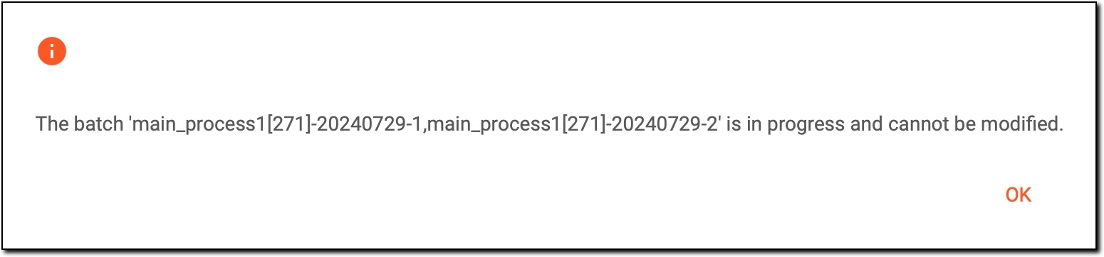 Activation/Inactivation error