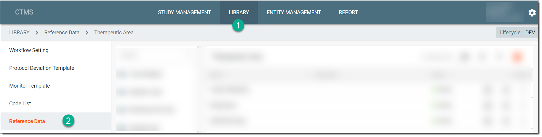 Accessing reference data