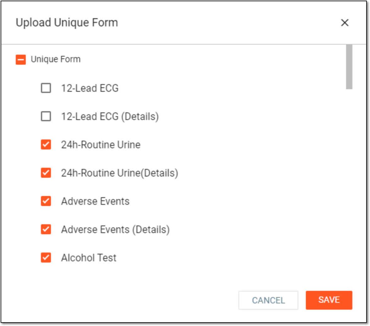 Adding forms to folder