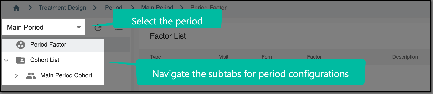 Viewing period configurator