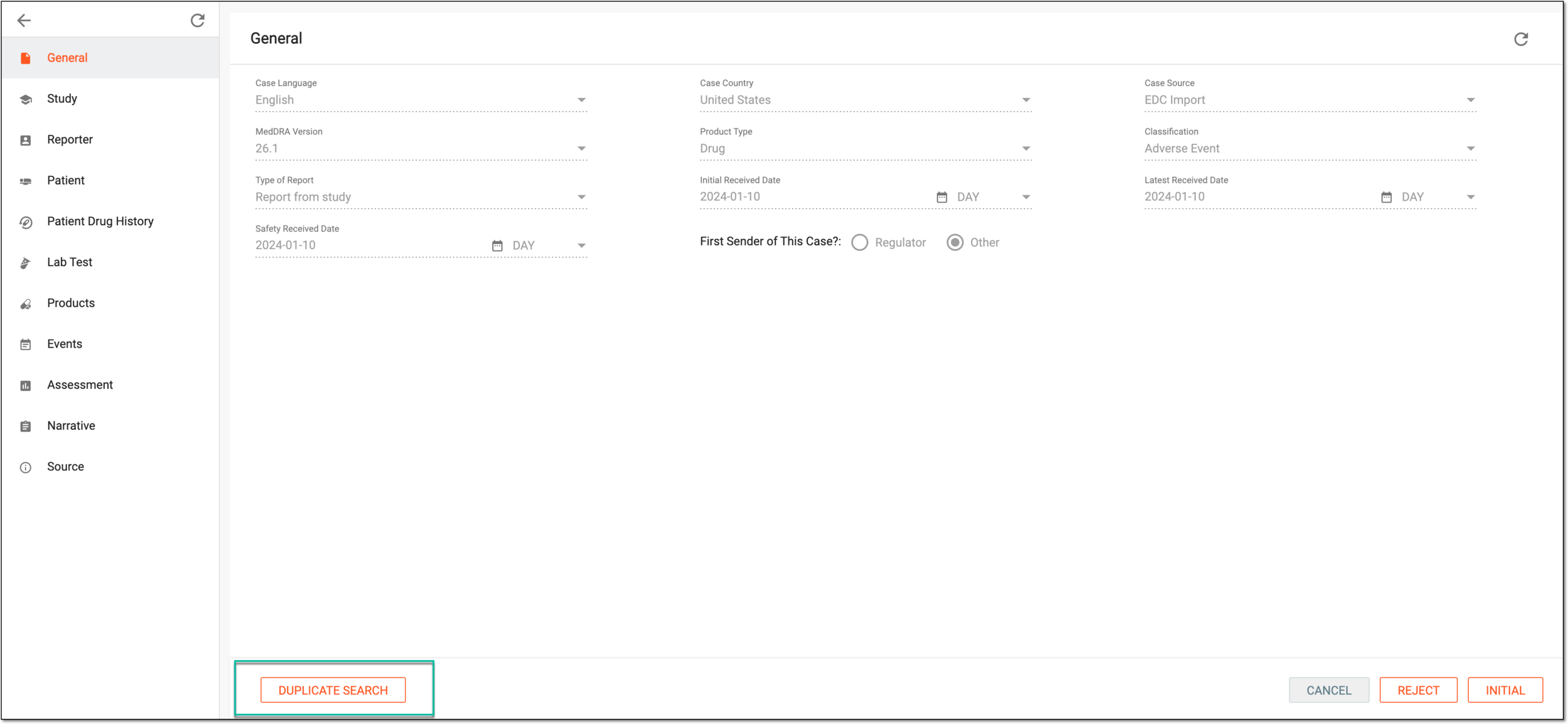 Accessing duplicate search