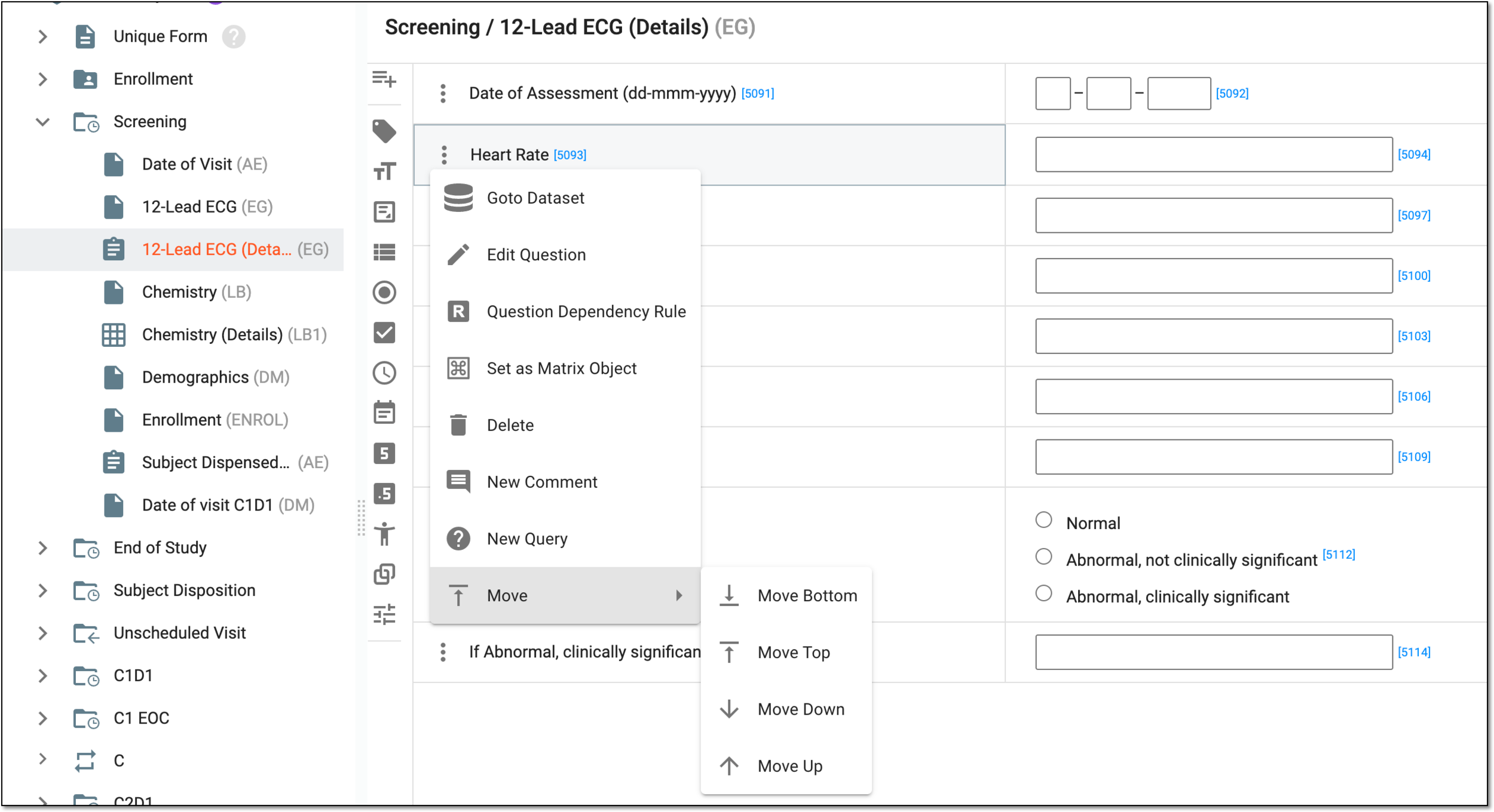 Moving question with tools