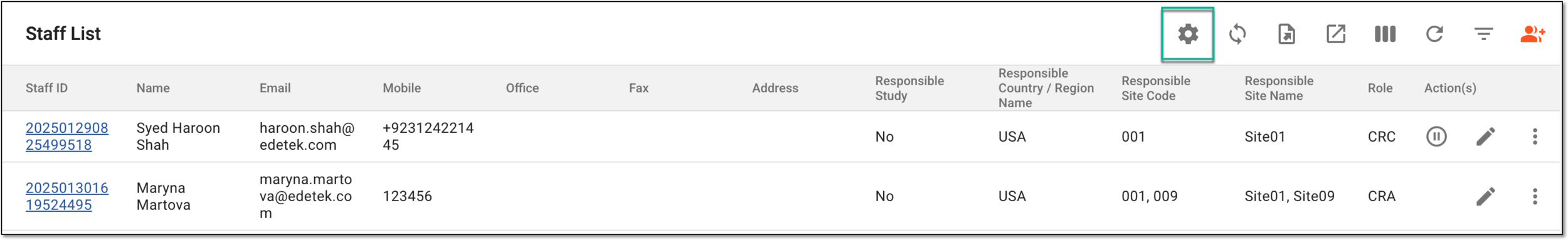 Accessing role management