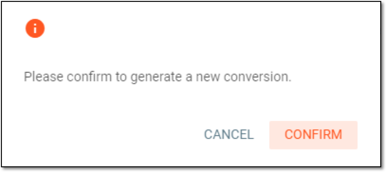 Confirming raw data package generation