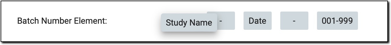 Dragging naming convention elements