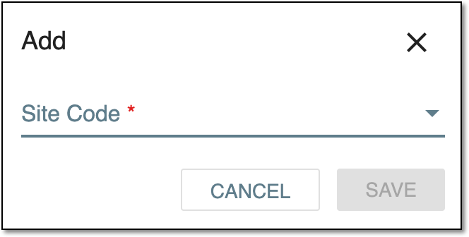 Adding new site