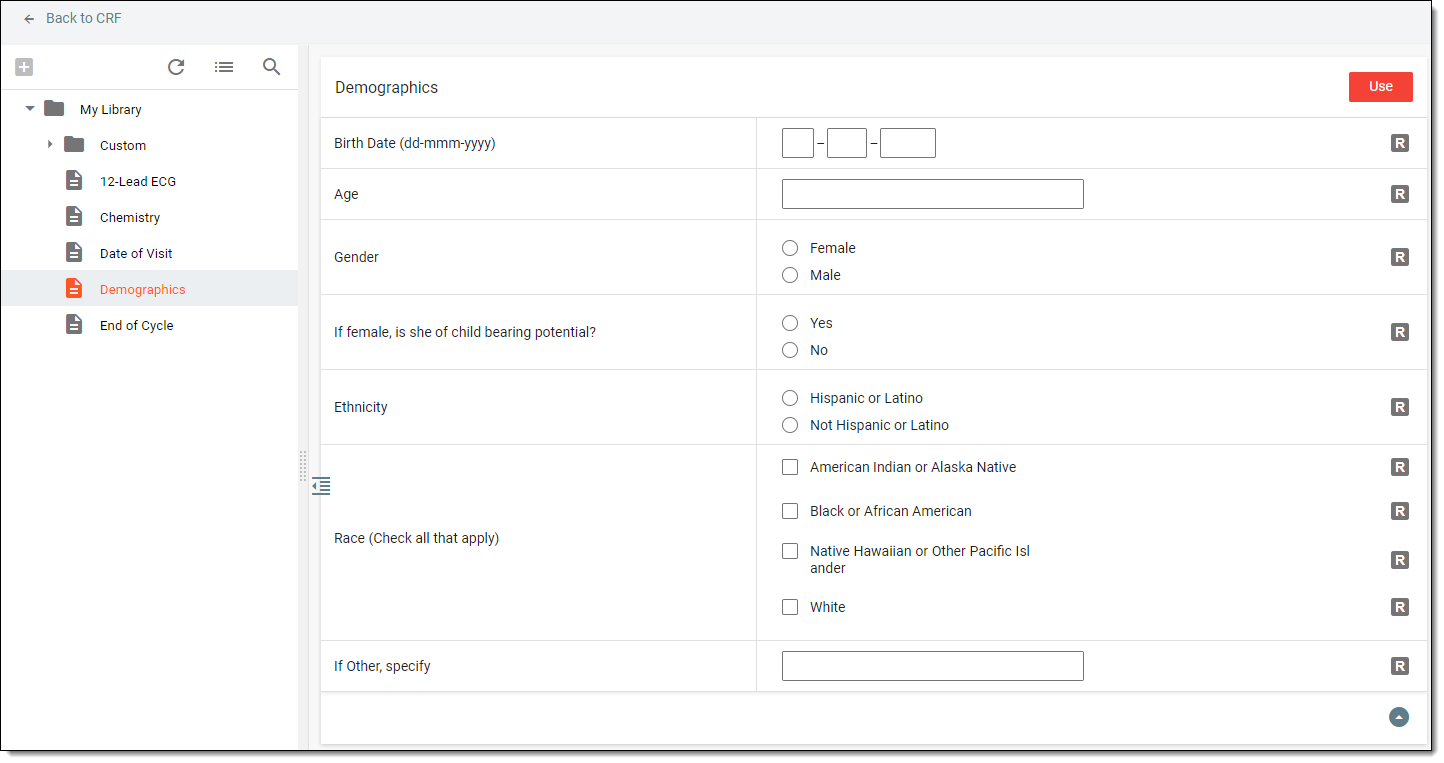 Form library