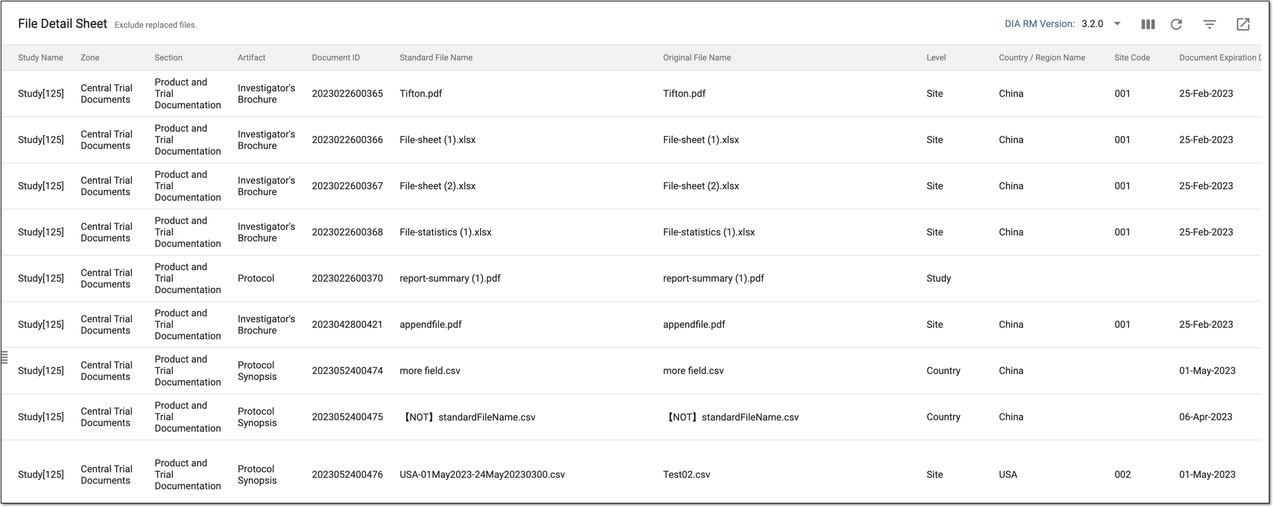 Viewing file details