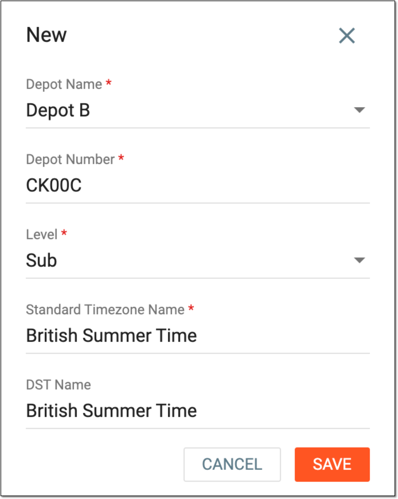 Adding depot to study