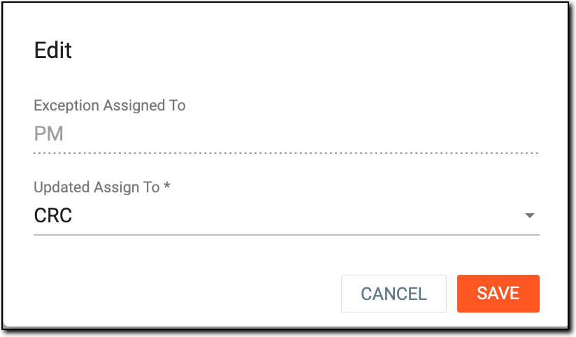 Updating query assignee