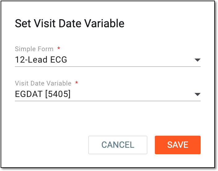 Defining visit date variable