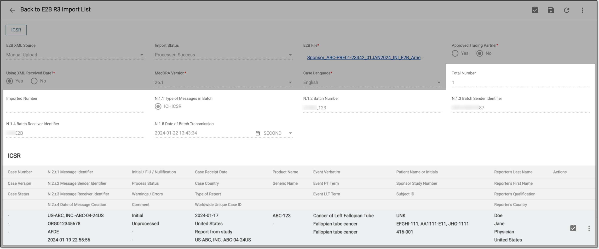 Viewing processed data