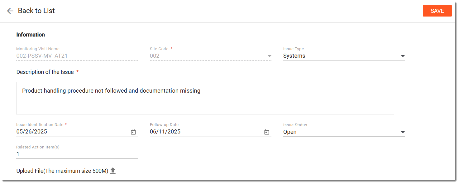 Updating issue