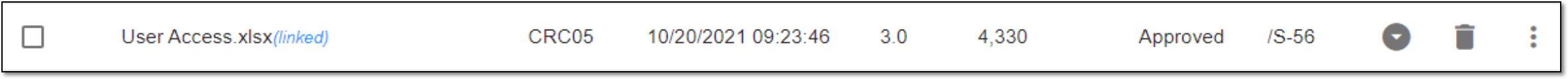 Locating linked file copy