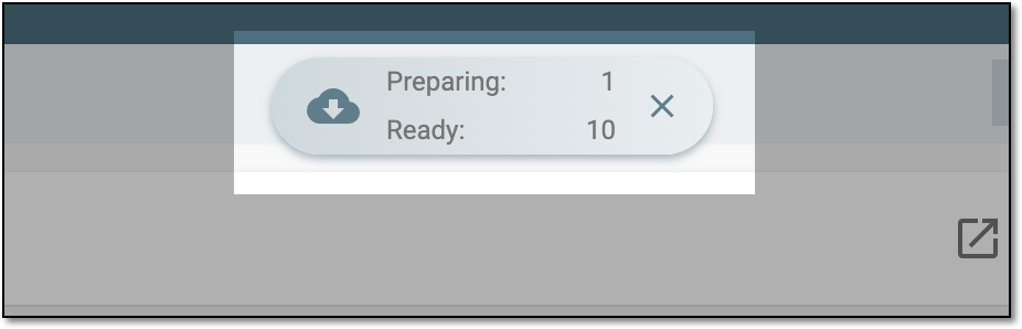Downloads widget
