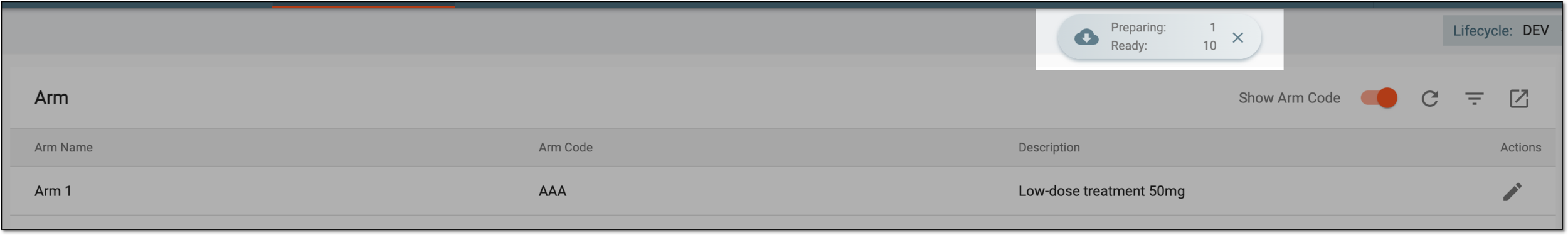 Downloads widget