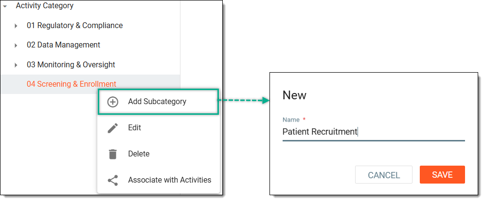 Adding additional subcategories
