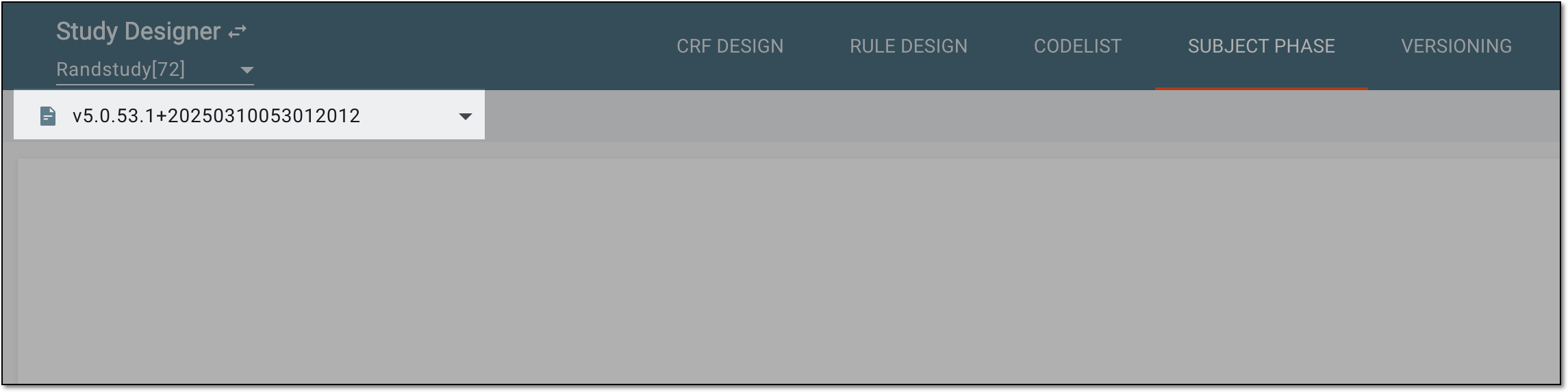 Selecting unlocked CRF version