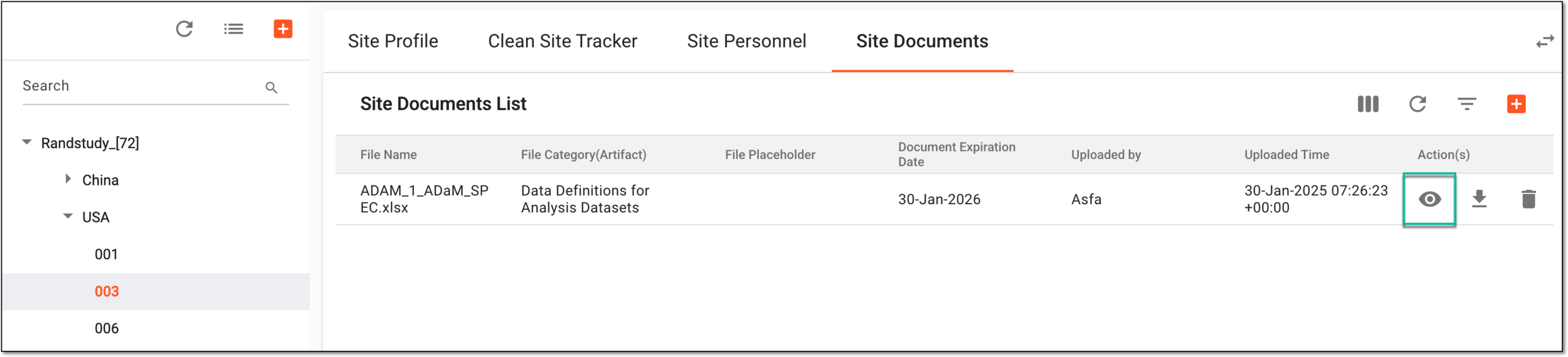 Accessing option to preview document