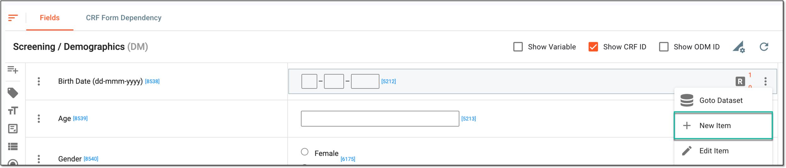 Adding time to existing item