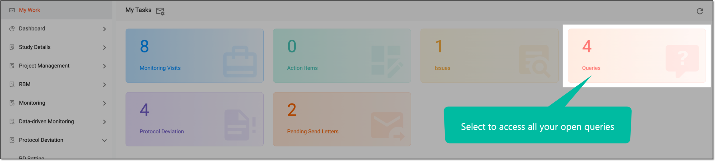 Accessing all your queries