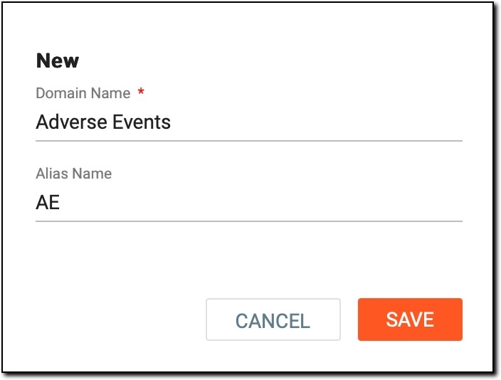 Creating new domain