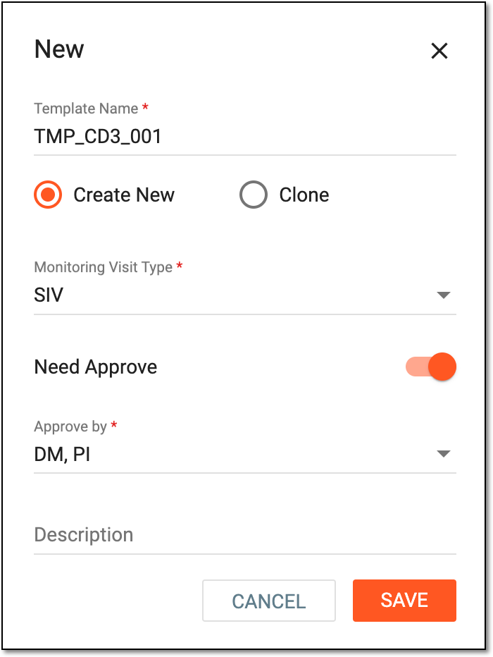 Creating new monitor template