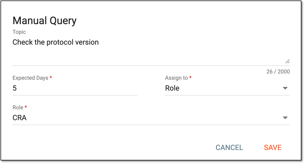 Providing query details