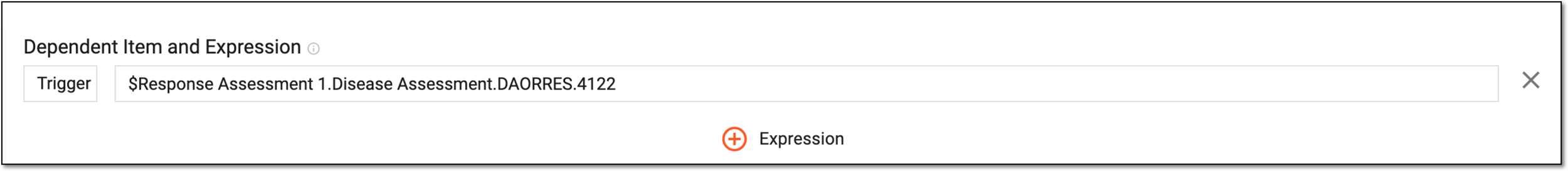 Configuring additional visit dependency expression