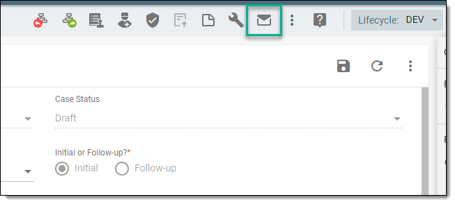 Opening contact log