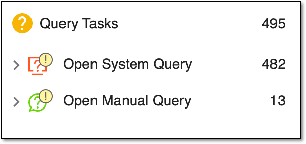 Accessing queries in query task