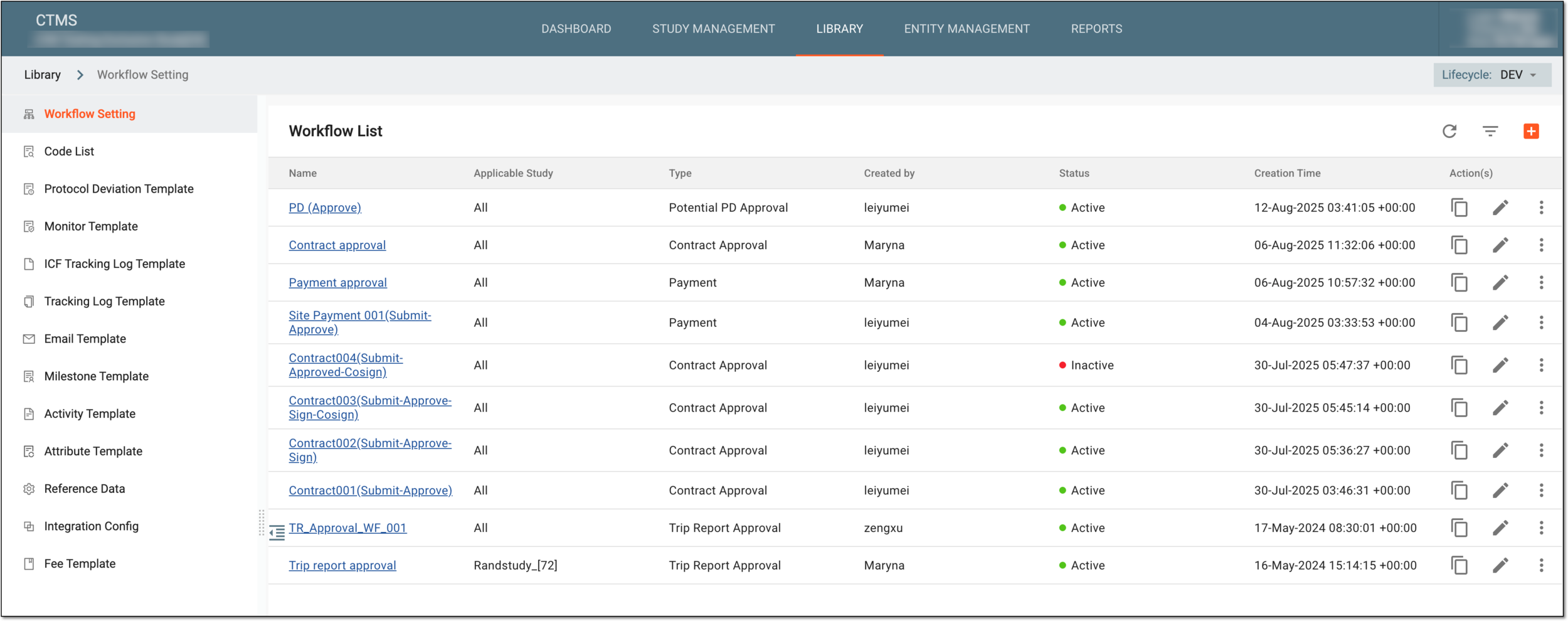 Library feature