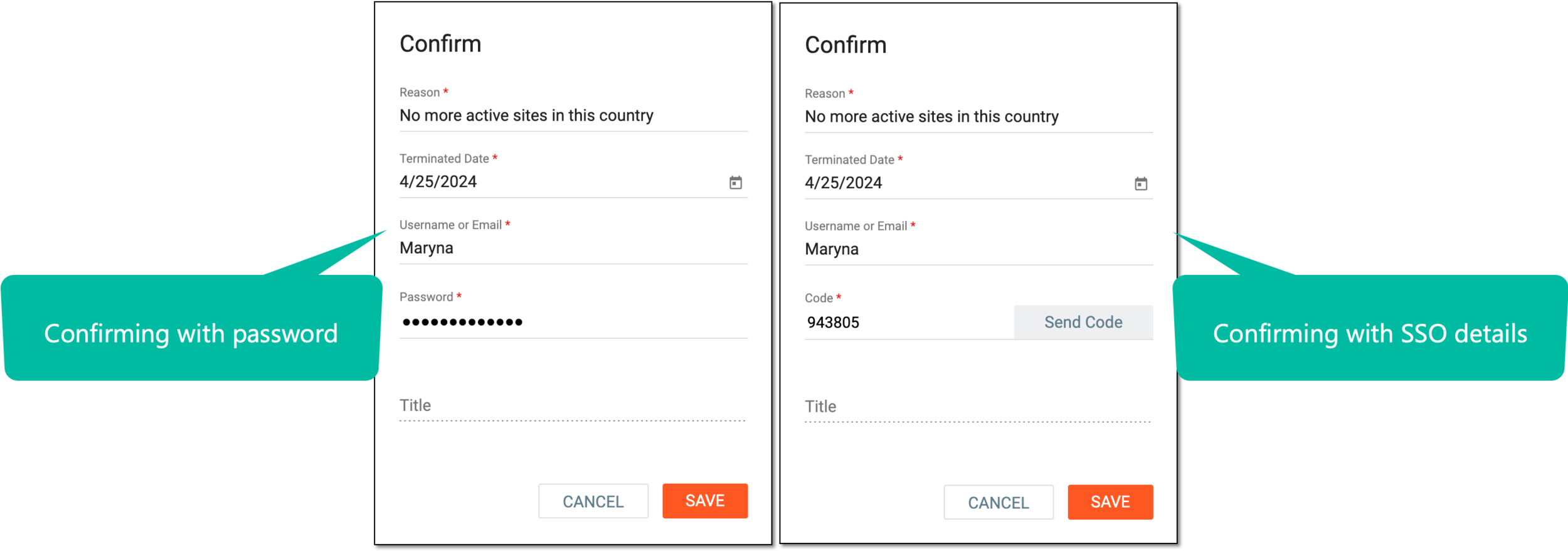 Confirming country phase update