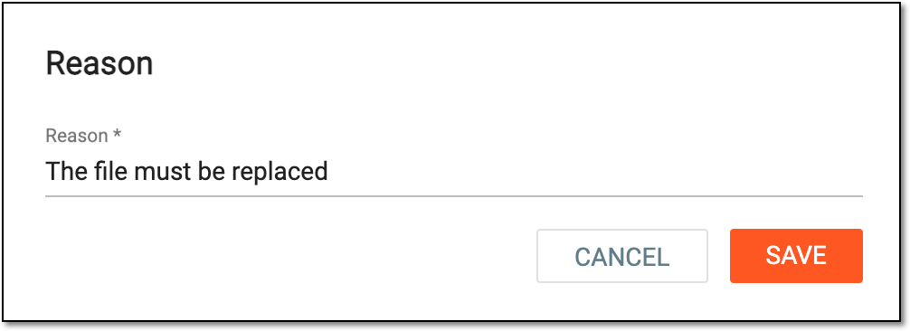Confirming source document deletion