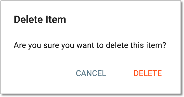 Confirming PPC entity deletion