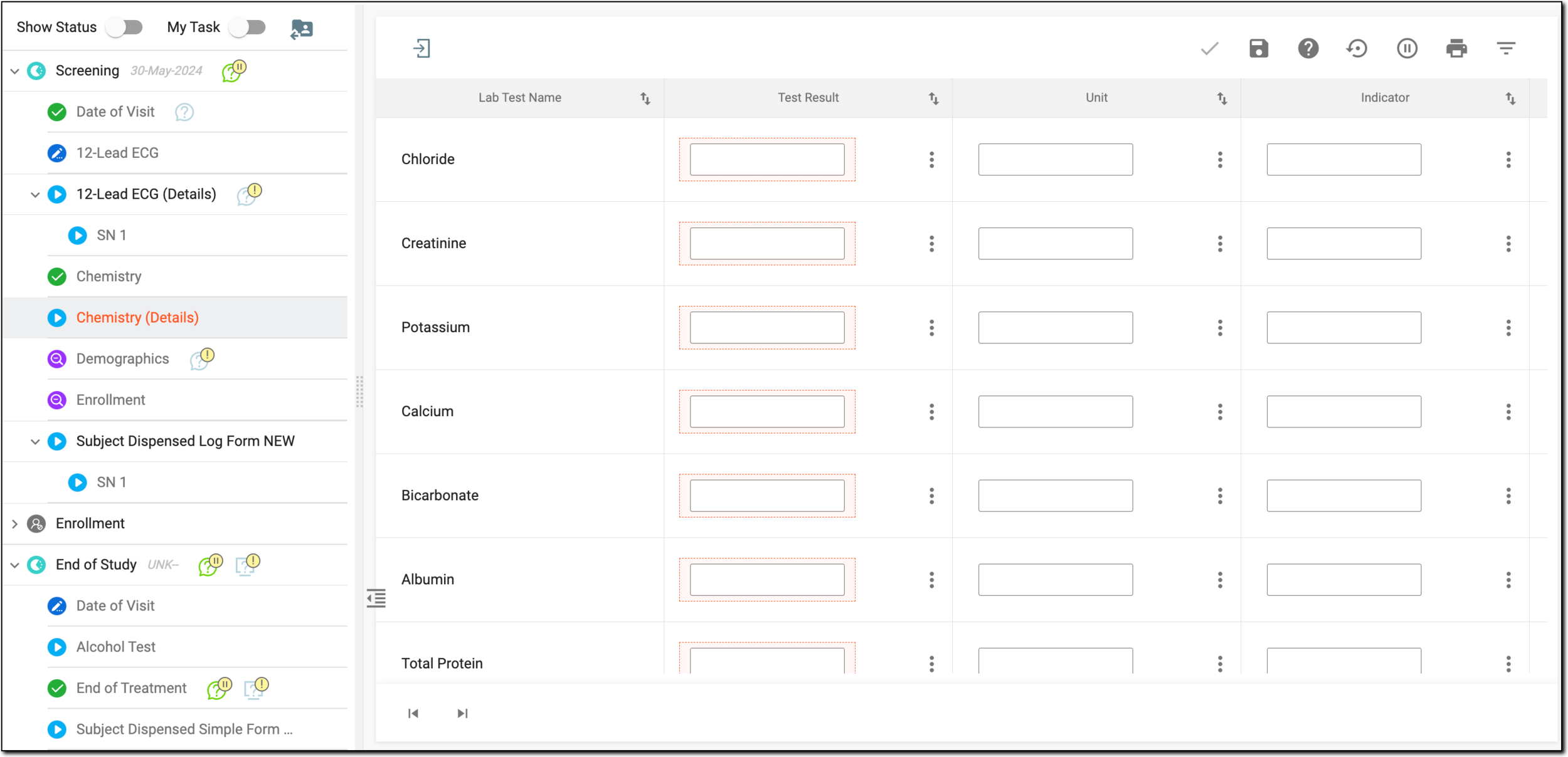 Form sample