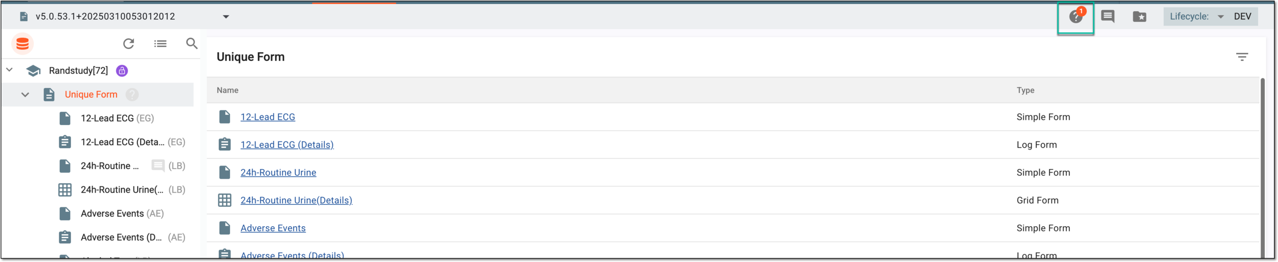Accessing query list
