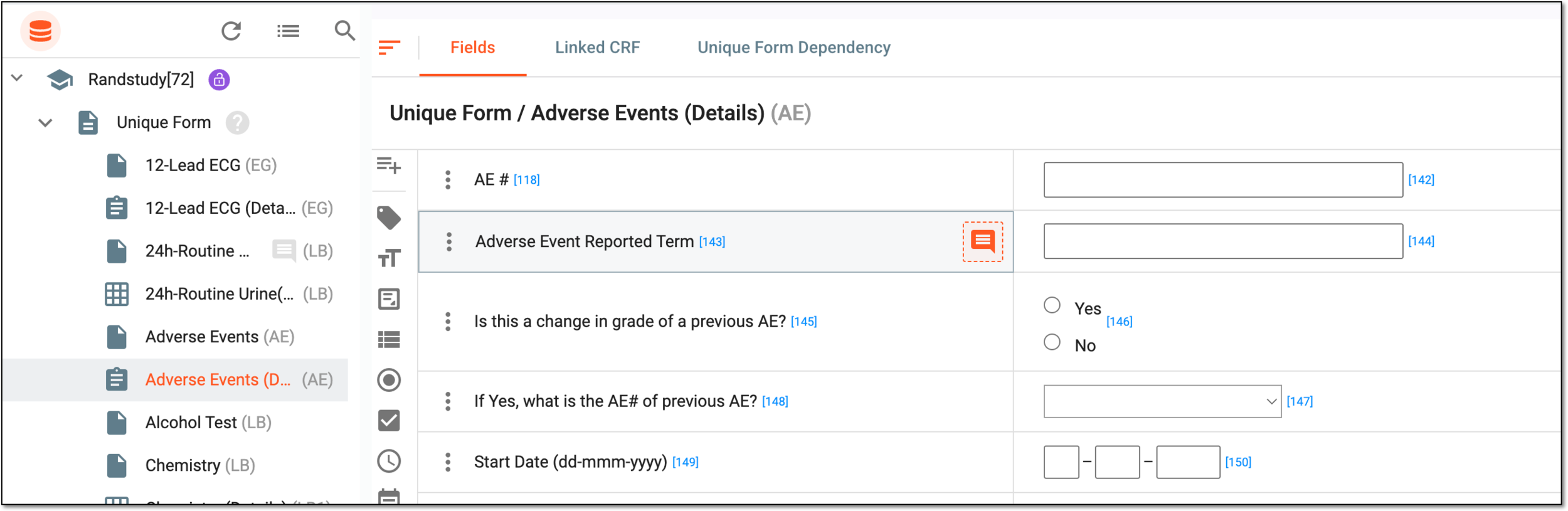 Opening comment details