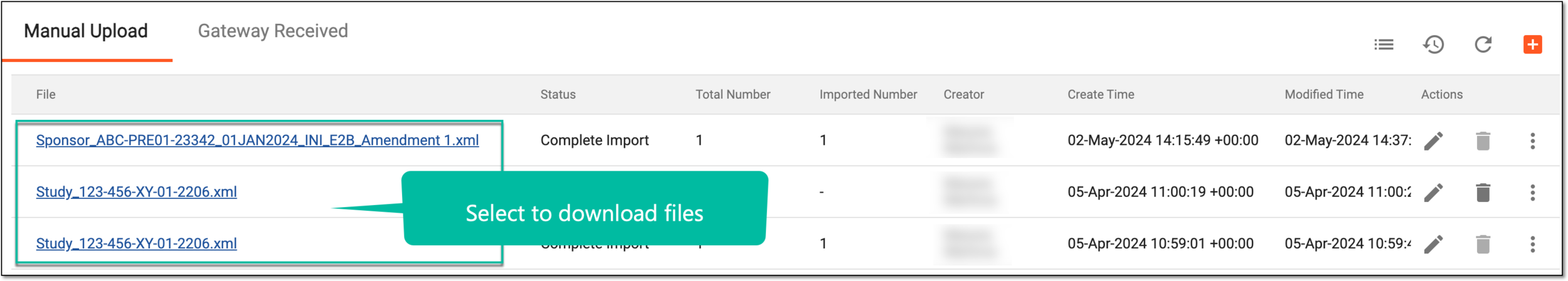 Downloading XML file