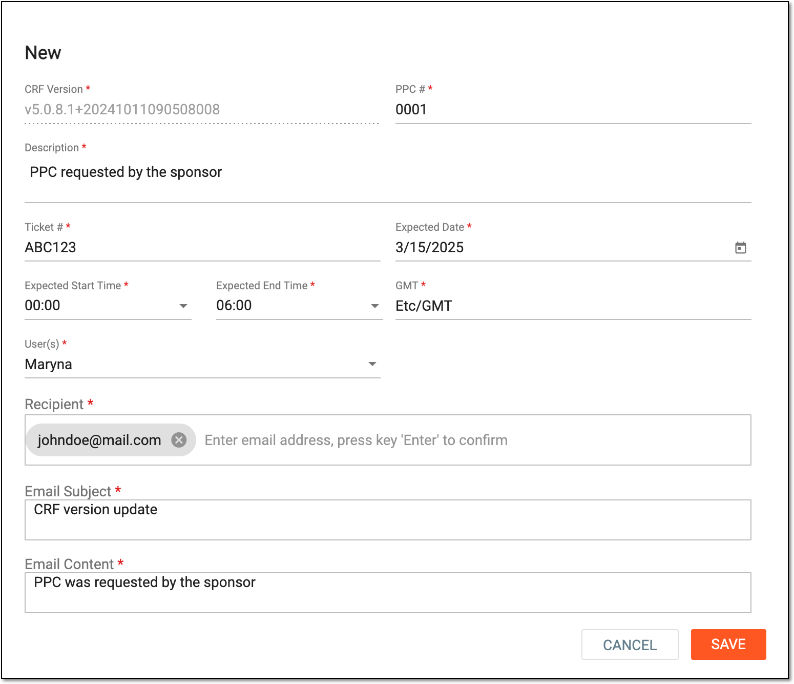 Scheduling PPC