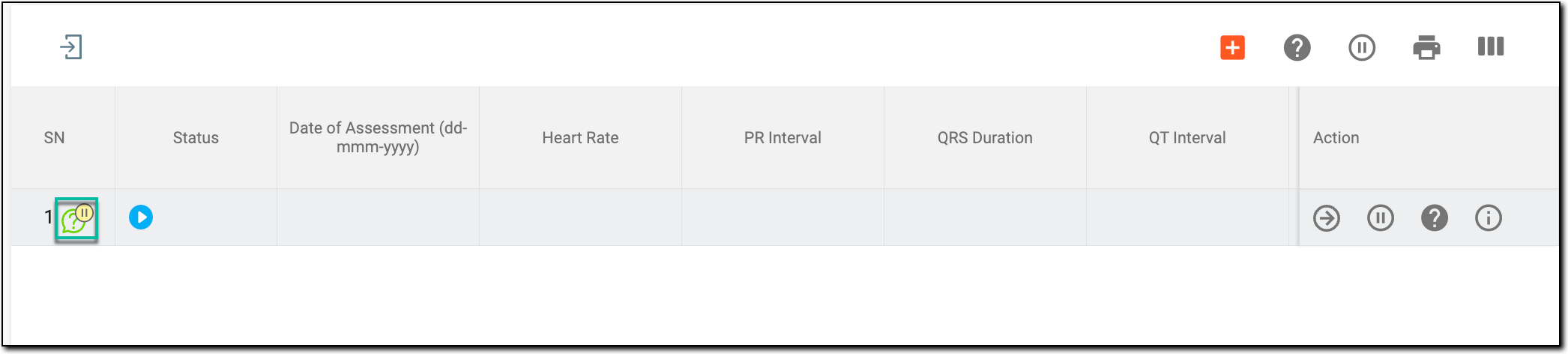 Accessing paused manual query for record