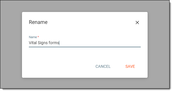 Renaming folder
