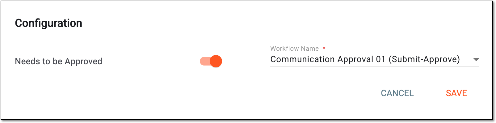 Configuring communication audit