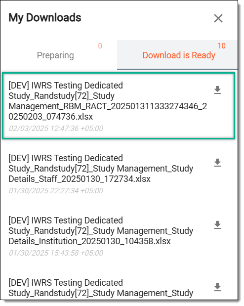 Downloading risk assessment