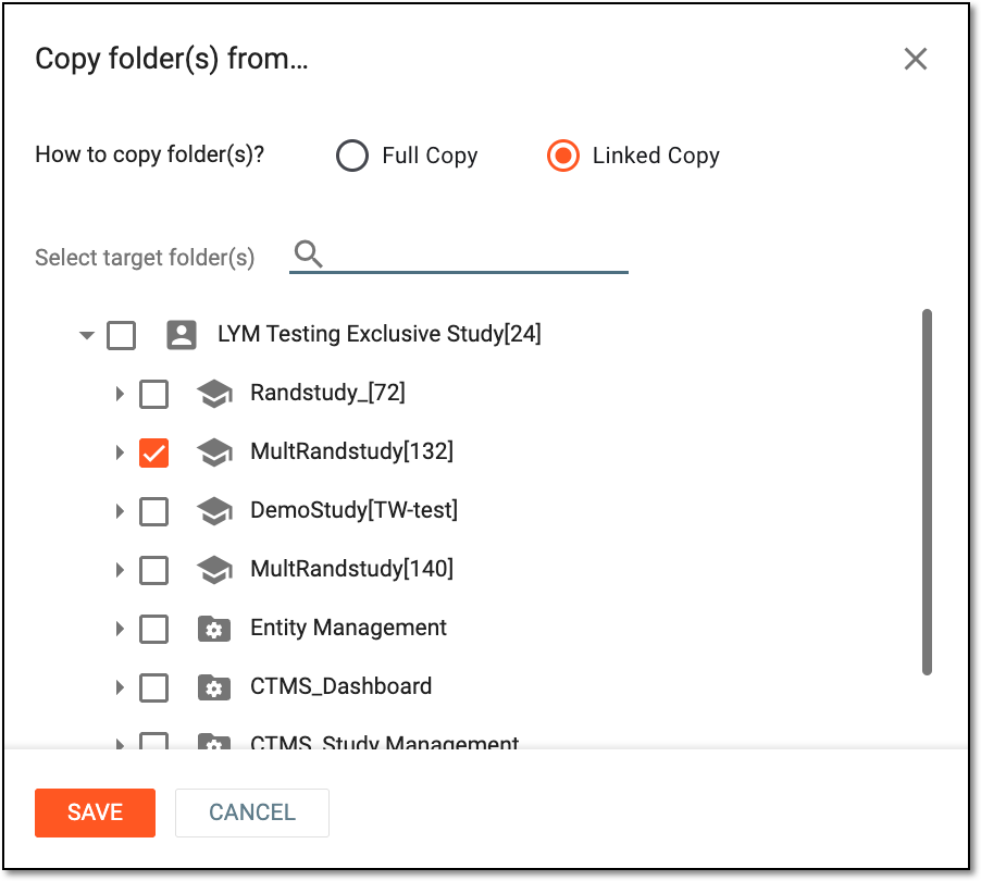Making linked copies